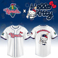 Cedar Rapids Kernels X Hello Kitty Classic Striped 2026 Night Game Jersey Kernels Merch Gifts - Merchluma