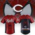 Cincinnati Reds X Spider-Man Brand New Day 2026 Theme Game Jersey Reds Merch Present For Fans - Merchluma