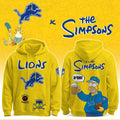 Detroit Lions X The Simpsons Merch Eat My Shorts Hoodie Game Day Gifts For Football Fans - Merchluma