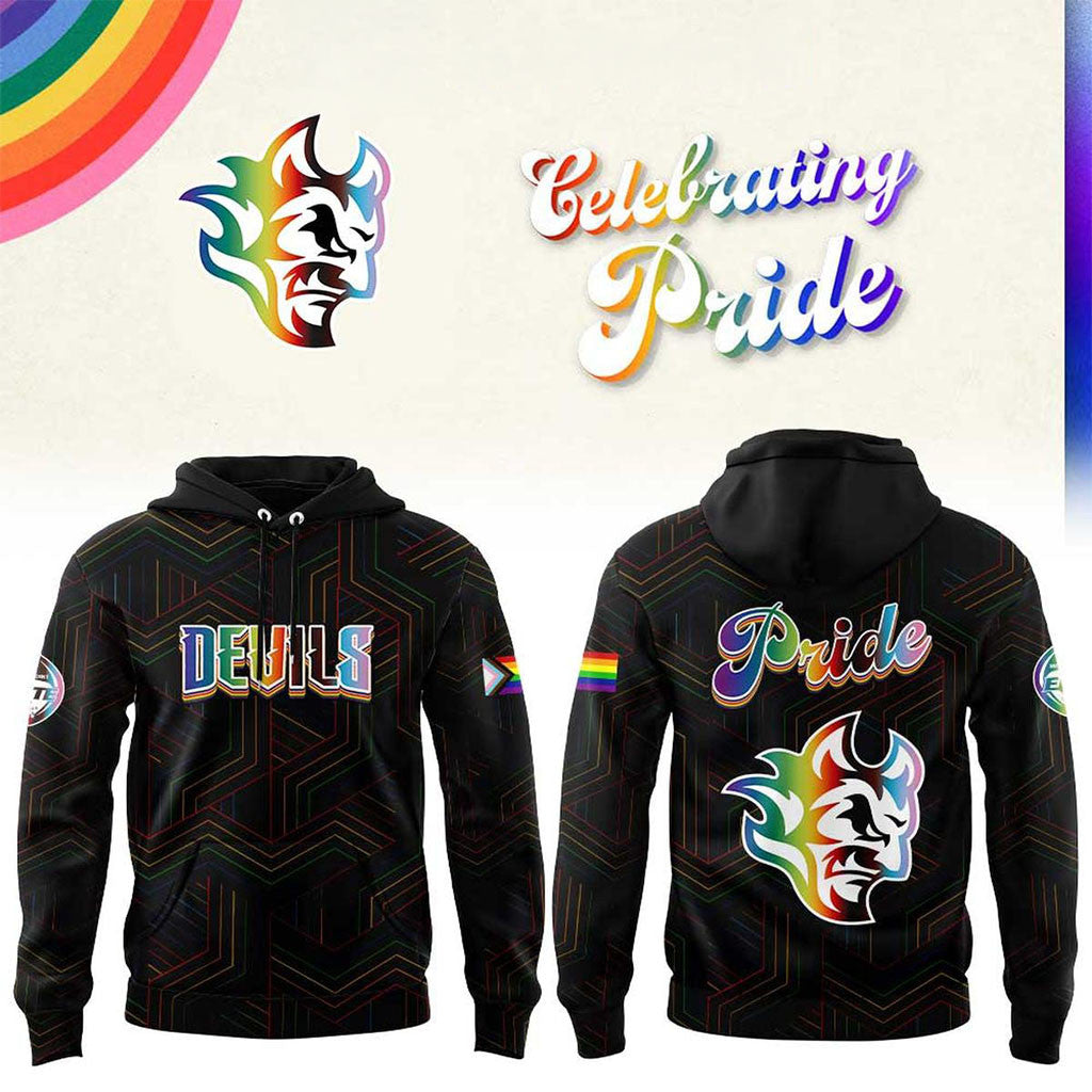 Cardiff Devils Pride Night 2026 Hoodie Cardiff Devils Merch Presents For Hockey Lovers - Merchluma
