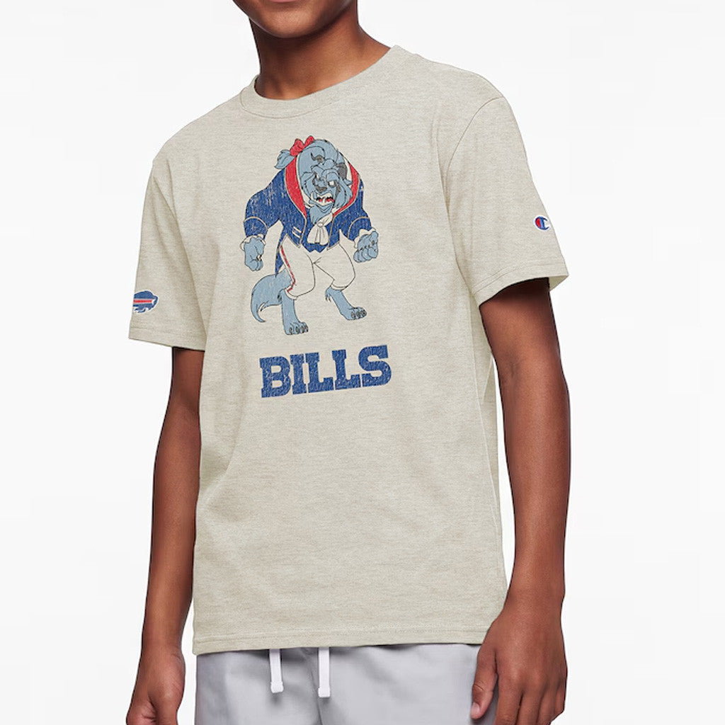 Disney X NFL Buffalo Bills Merch Disney X NFL Champion Buffalo Bills Beast T-Shirt Bills Disney Collab - Merchluma