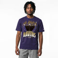 Disney X NFL Baltimore Ravens Merch Disney X NFL Champion Maleficent And Diablo All-Star T-Shirt Gifts - Merchluma