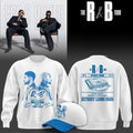 Chris Brown x Usher x Detroit Lions Signed Sweatshirt The R&B Tour Merch Music Fan Gifts - Merchluma