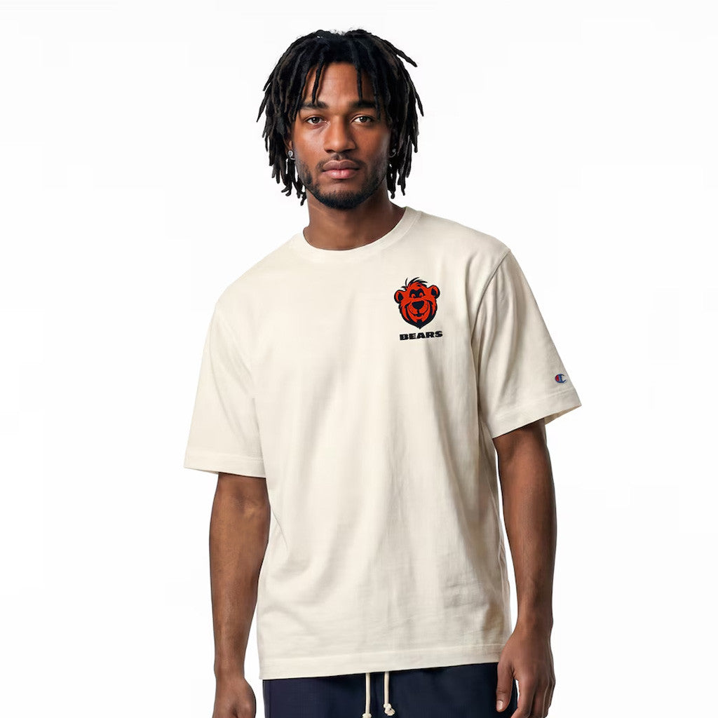 Chicago Bears Merch 2026 Disney X NFL Champion Bears Baloo T-Shirt NFL Disney Collab Merch Gifts - Merchluma