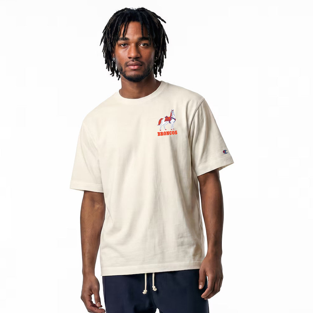 Disney X NFL Denver Broncos Merch Disney X NFL Champion Collab Maximus T-Shirt Denver Broncos Merch - Merchluma