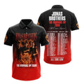 Jonas Brothers Merch 2026 The Burning Up Tour All Over Again Polo Shirt Gift Ideas For Him - Merchluma