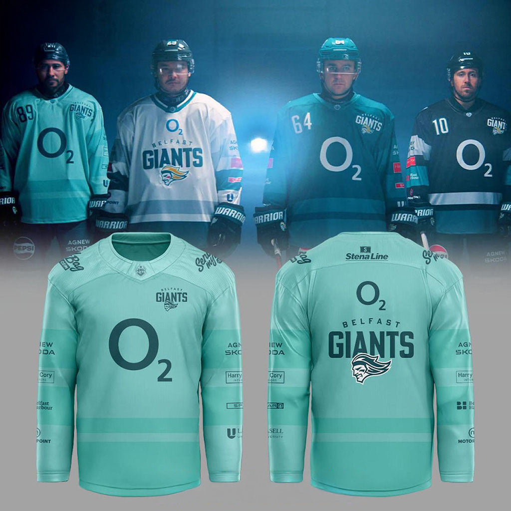 Belfast Giants The Beginning Of A New Era 2026 2027 Hockey Jersey Belfast Giants Merch - Merchluma