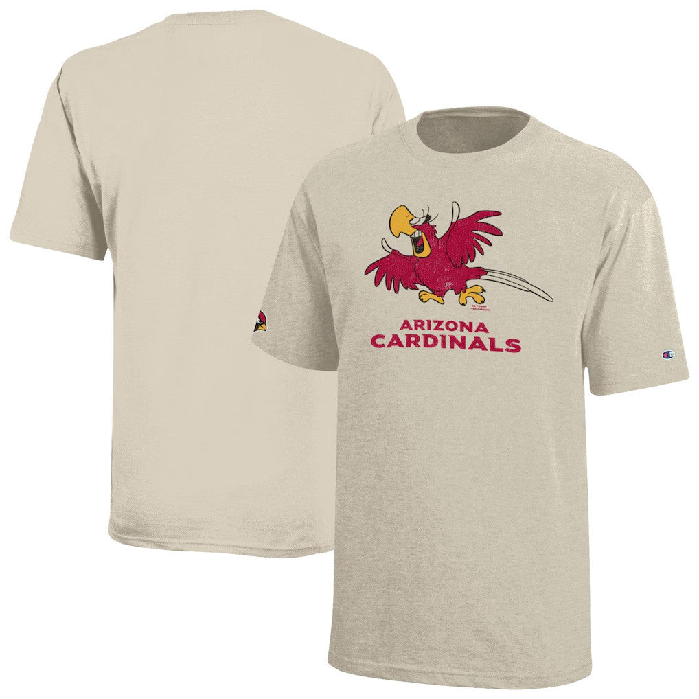 Disney X NFL Arizona Cardinals Merch Disney X NFL Champion Arizona Cardinals Lago T-Shirt Fan Gear - Merchluma