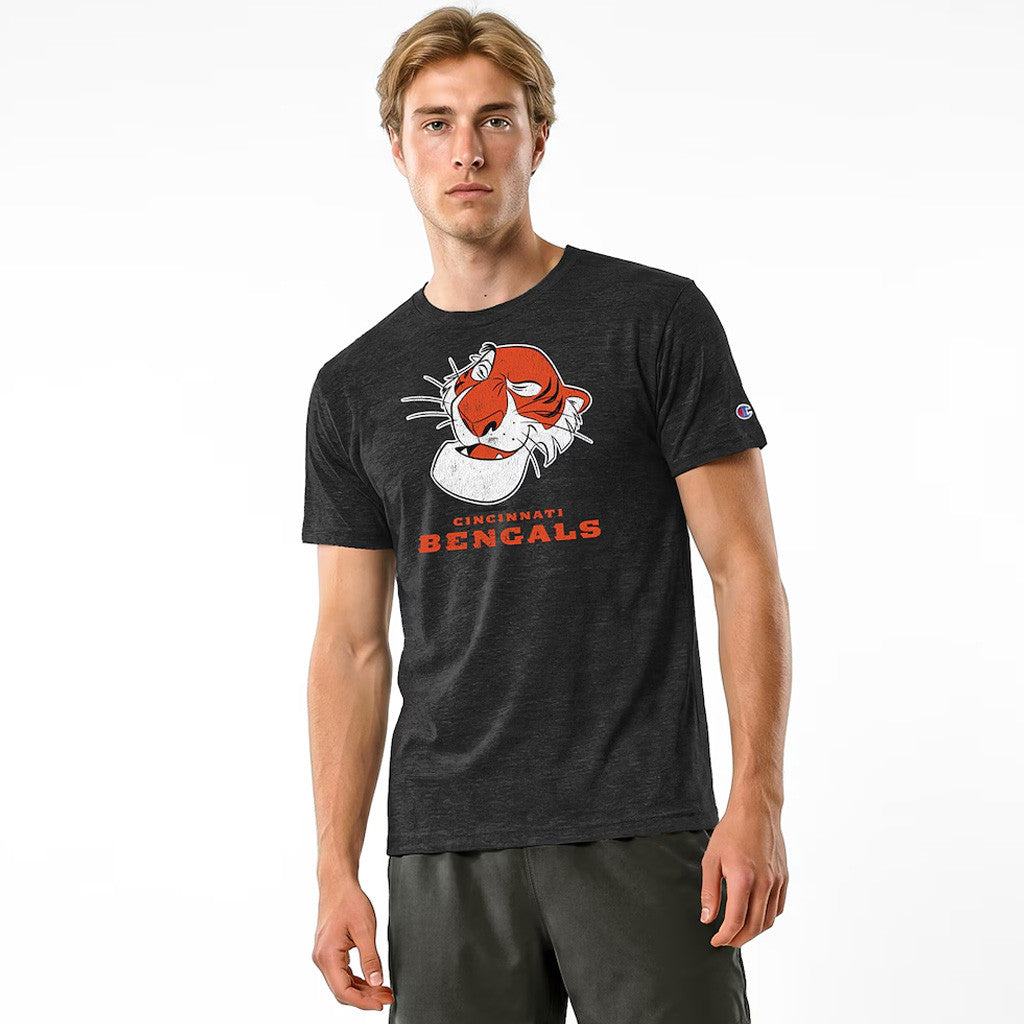 Cincinnati Bengals Merch Bengals Disney X NFL Champion Shere Khan T-Shirt Disney NFL Collab Merch - Merchluma