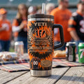 Cincinnati Bengals 59th Anniversary Stanley Tumbler Cincinnati Bengals Merch Football Fan Gifts - Merchluma