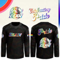 Glasgow Clan x Pride Night 2026 Hockey Night Jersey Black Glasgow Clan Merch Gifts For Fans - Merchluma