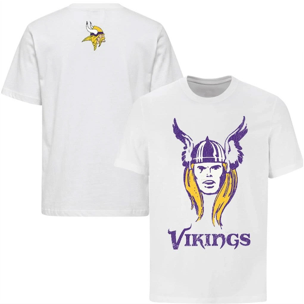 Disney X NFL Minnesota Vikings Merch MN Vikings NFL X Disney Thor T-Shirt Vikings Thor Tee For Fans - Merchluma