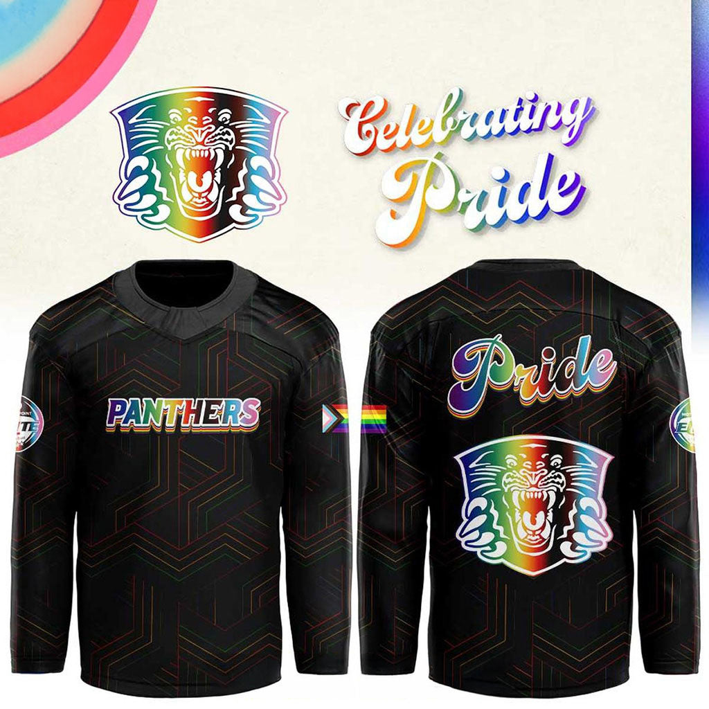 Nottingham Panthers x Pride Night 2026 Hockey Night Jersey Panthers Merch Gifts For Hockey Fan - Merchluma