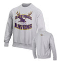 Disney X NFL Baltimore Ravens Merch Disney X NFL Champion Baltimore Ravens Diablo Sweatshirt Fan Gear - Merchluma