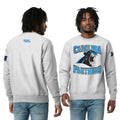 Disney X NFL Carolina Panthers Merch Disney X NFL Champion Collab Bagheera Sweatshirt Football Fan Gear - Merchluma
