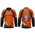 Manchester Storm Happy Halloween 2026 Jersey Manchester Storm Merch Gifts For Ice Hockey Fans - Merchluma