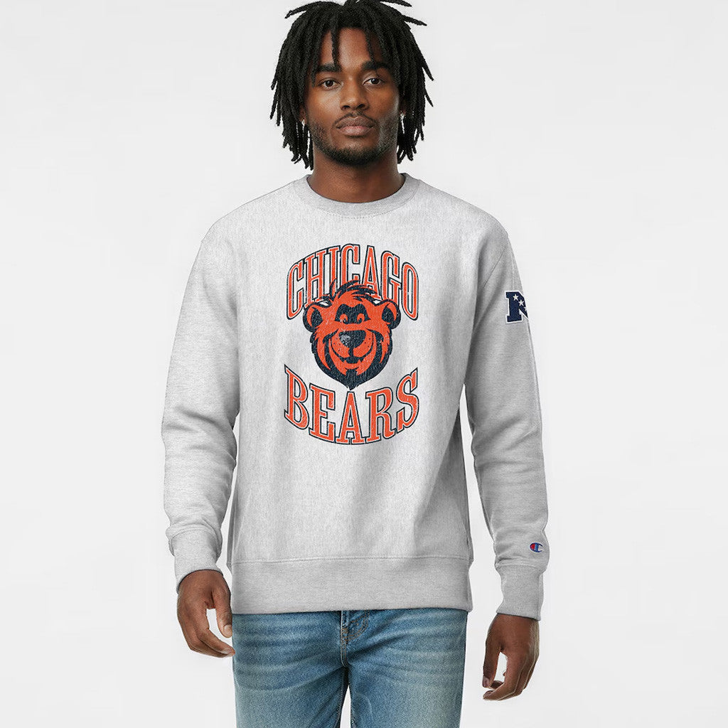 Chicago Bears Merch 2026 Disney X NFL Champion Baloo Sweatshirt NFL X Disney Collab Bears Merch - Merchluma