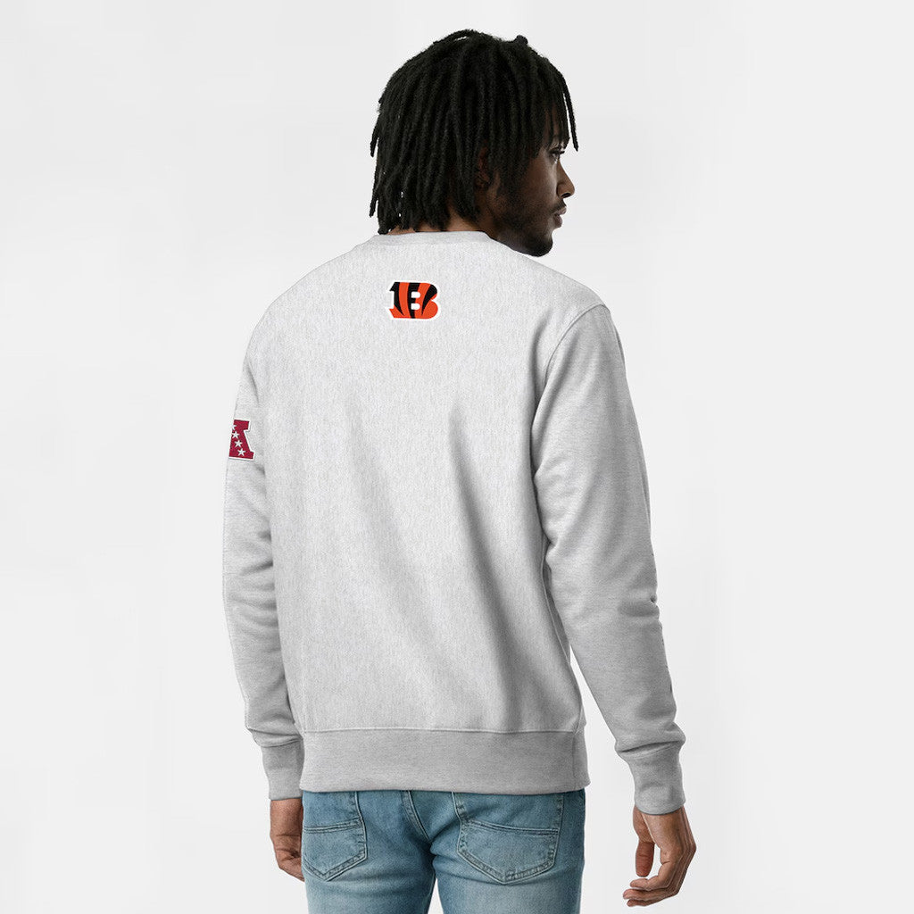 Disney X NFL Cincinnati Bengals Merch Bengals Disney X NFL Champion Shere Khan Sweatshirt Collab Merch - Merchluma