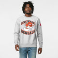 Disney X NFL Cincinnati Bengals Merch Bengals Disney X NFL Champion Shere Khan Sweatshirt Collab Merch - Merchluma