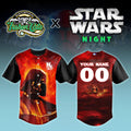 Custom New Hampshire Fisher Cats x Star Wars 2026 Night Jersey Fisher Cats Merch Fans Gifts - Merchluma