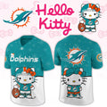 Miami Dolphins Hello Kitty 2026 Night Football Jersey Dolphins Merch Football Fan Gift Ideas - Merchluma