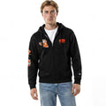 Cincinnati Bengals Merch Bengals Disney X NFL Champion Shere Khan All-Star Zip Hoodie Black - Merchluma