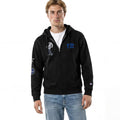 Dallas Cowboys X Disney Merch Disney X NFL Champion Black Cowboys Woody All-Star Zip Hoodie Collab - Merchluma