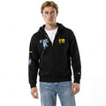Disney X NFL Los Angeles Rams Merch Disney X NFL Champion Sulley All-Star Zip Hoodie Black Fan Gear - Merchluma