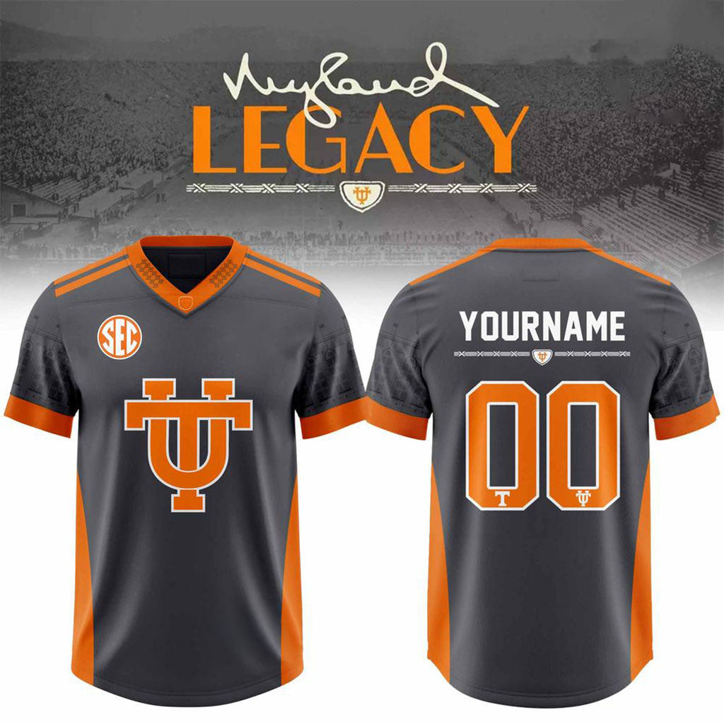 Personalized Tennessee Volunteers Neyland Legacy Football Jersey Volunteers Merch Fan Gfits - Merchluma