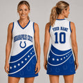 Custom Indianapolis Colts Bold Team Pride Women Basketball Jersey Dress Colts Merch Fan Gifts - Merchluma