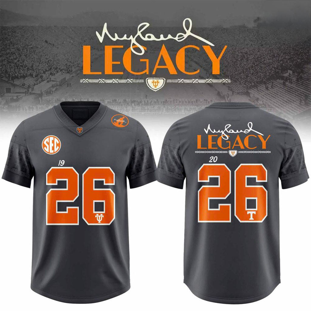 Tennessee Volunteers Neyland Legacy Football Jersey Volunteers Merch 2026 Gift For Fans - Merchluma