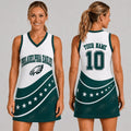 Custom Philadelphia Eagles Bold Team Pride Women Basketball Jersey Dress Eagles Merch Fan Gifts - Merchluma