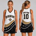 Personalized New Orleans Saints Bold Team Pride Women Basketball Jersey Dress Saints Merch - Merchluma