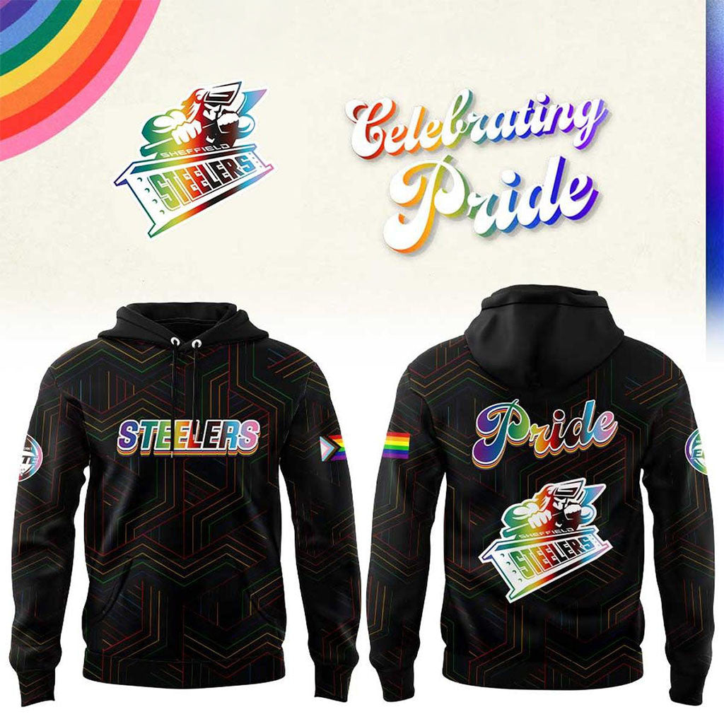 Sheffield Steelers Pride Night 2026 Hoodie Steelers Merch Best Gifts For Hockey Fans - Merchluma