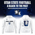 Utah State Aggies Football A Blast To The Past Hoodie Utah State Aggies Merch Him Gifts - Merchluma