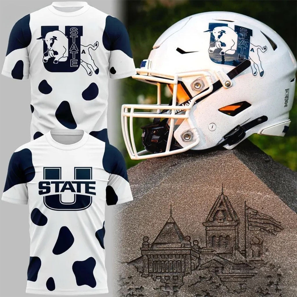 Utah State Aggies 1992 1995 Logo Shirt Aggies Merch Presents For Football Lovers - Merchluma