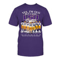 LSU Tigers Yes I'm Old But I Saw Greatness T-Shirt LSU Tigers Merch Presents For Football Fans - Merchluma