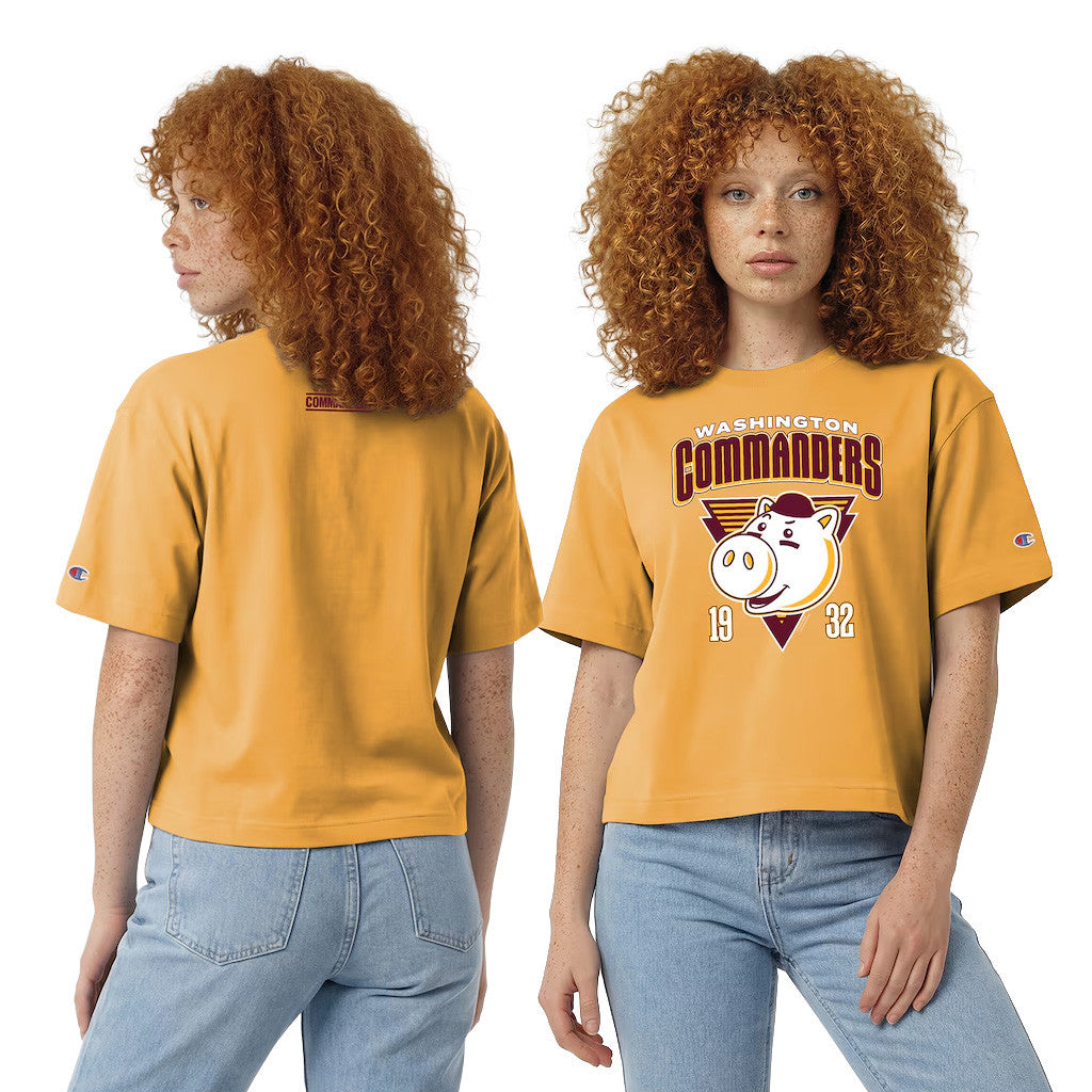 Disney X NFL Washington Commanders Merch Disney X NFL Champion Hamm All-Star T-Shirt NFL Disney Shirts - Merchluma