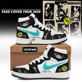 Customized Foo Fighters Merch Take Cover Tour 2026 High Top Sneakers Rock Band Fan Gift - Merchluma