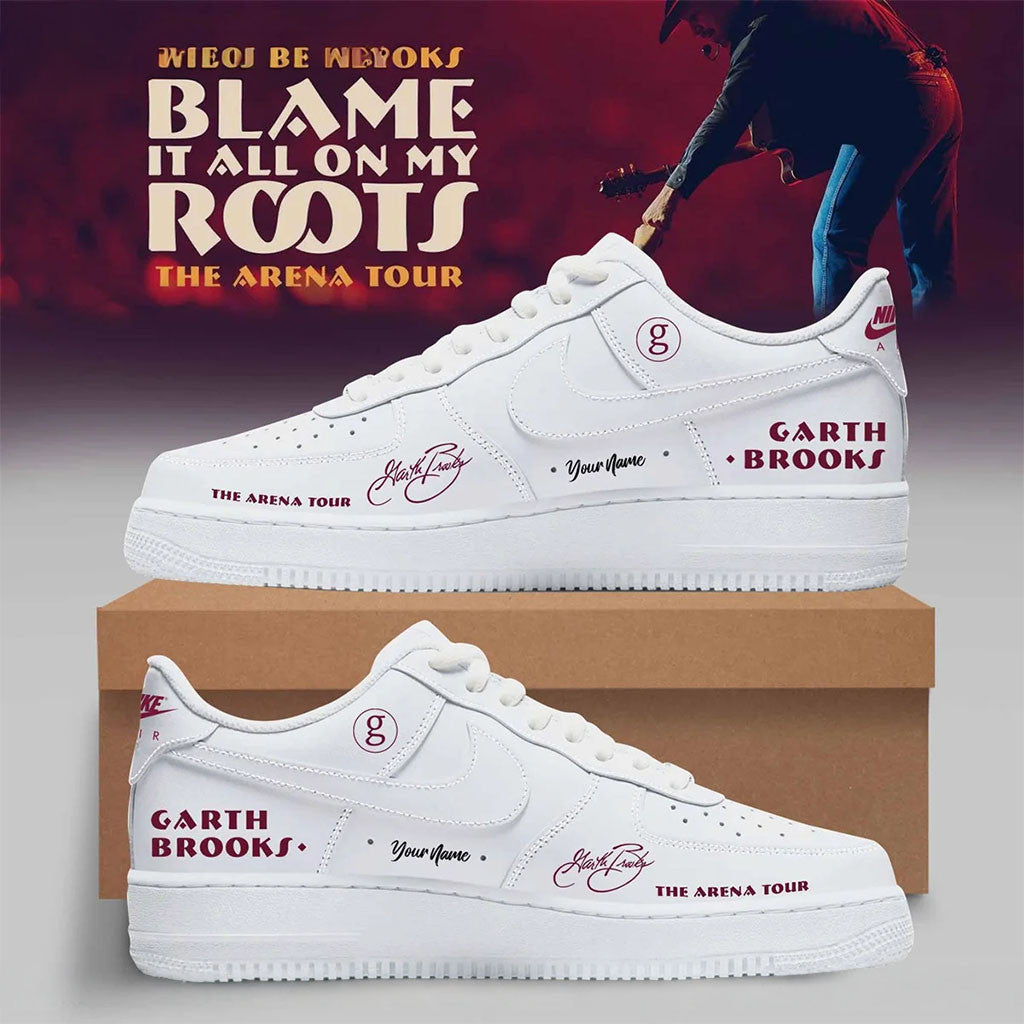 Custom Garth Brooks The Arena Tour Sneakers Country Music Fan Shoes Garth Brooks Merch - Merchluma