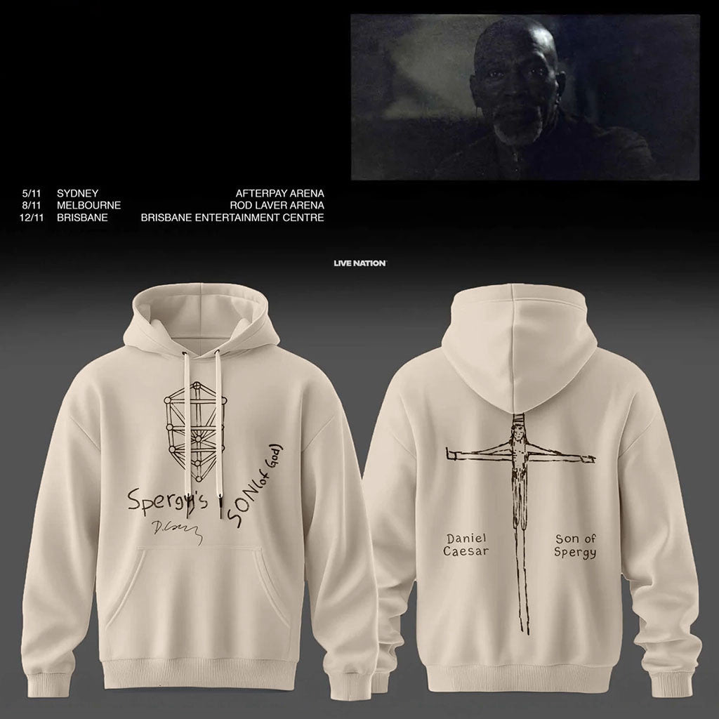 Daniel Caesar Merch Son Of Spergy Tour 2026 Hoodie Music Related Gifts For Guys - Merchluma