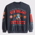 Abercrombie & Fitch x NFL Merch 2026 New England Patriots Six Time Super Bowl Champions Sweatshirt - Merchluma