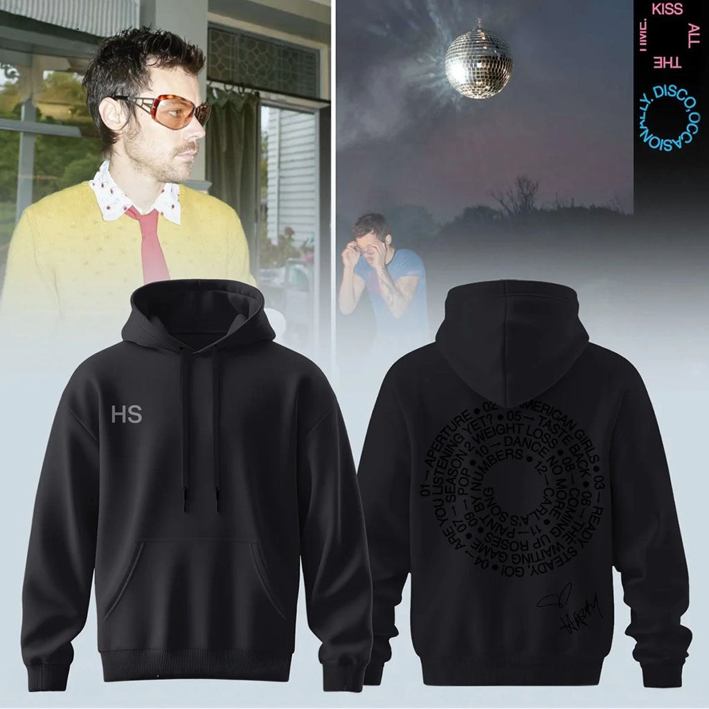 Harry Styles Kiss All The Time Disco Occasionally Hoodie Harry Styles Merch Music Fan Gift - Merchluma
