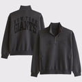Abercrombie & Fitch x NFL Merch 2026 New York Giants Big Blue Half-Zip Sweatshirt Giants Merch - Merchluma