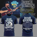 Dallas Cowboys x Luke Combs Merch My Kinda Saturday Night Tour 2027 T-Shirt Football Fan Gear - Merchluma
