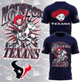 Houston Texans Toy Story Jessie Cowgirl Vintage Graphic T-Shirt Texans Merch Gifts For Fans - Merchluma