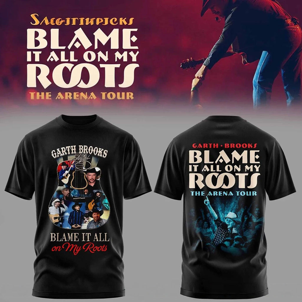 Garth Brooks The Arena Tour Country Music T-Shirt Garth Brooks Merch Gifts For Music Fans - Merchluma