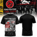 Foo Fighters Merch Take Cover Tour 2026 Graphic T-Shirt Vintage Style Rock Music Fan Apparel - Merchluma