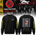 Foo Fighters Merch Take Cover Tour 2026 Signature Sweatshirt Your Favorite Toy Crewneck - Merchluma