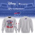 Buffalo Bills x Disney Champion NFL Main Character Energy Sweatshirt Bills Merch Football Fan Gift - Merchluma